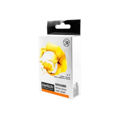 Cartouche compatible Brother LC121/LC123 - jaune - Switch