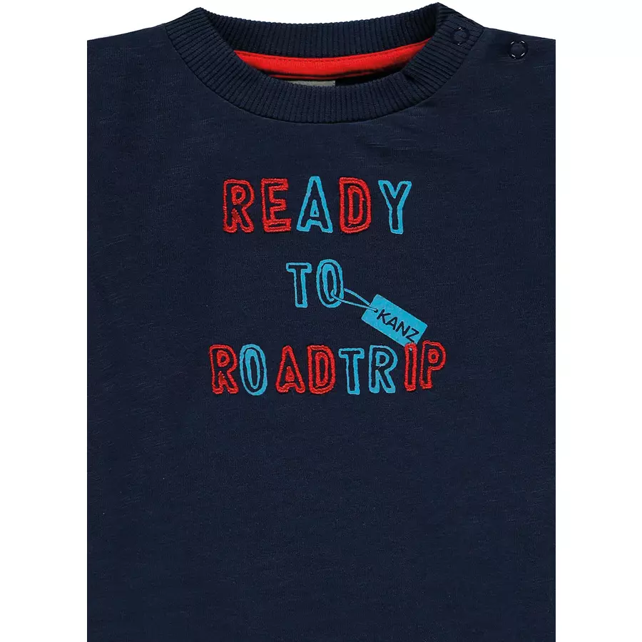 KANZ Boys Langarmshirt, insignia blue|blue