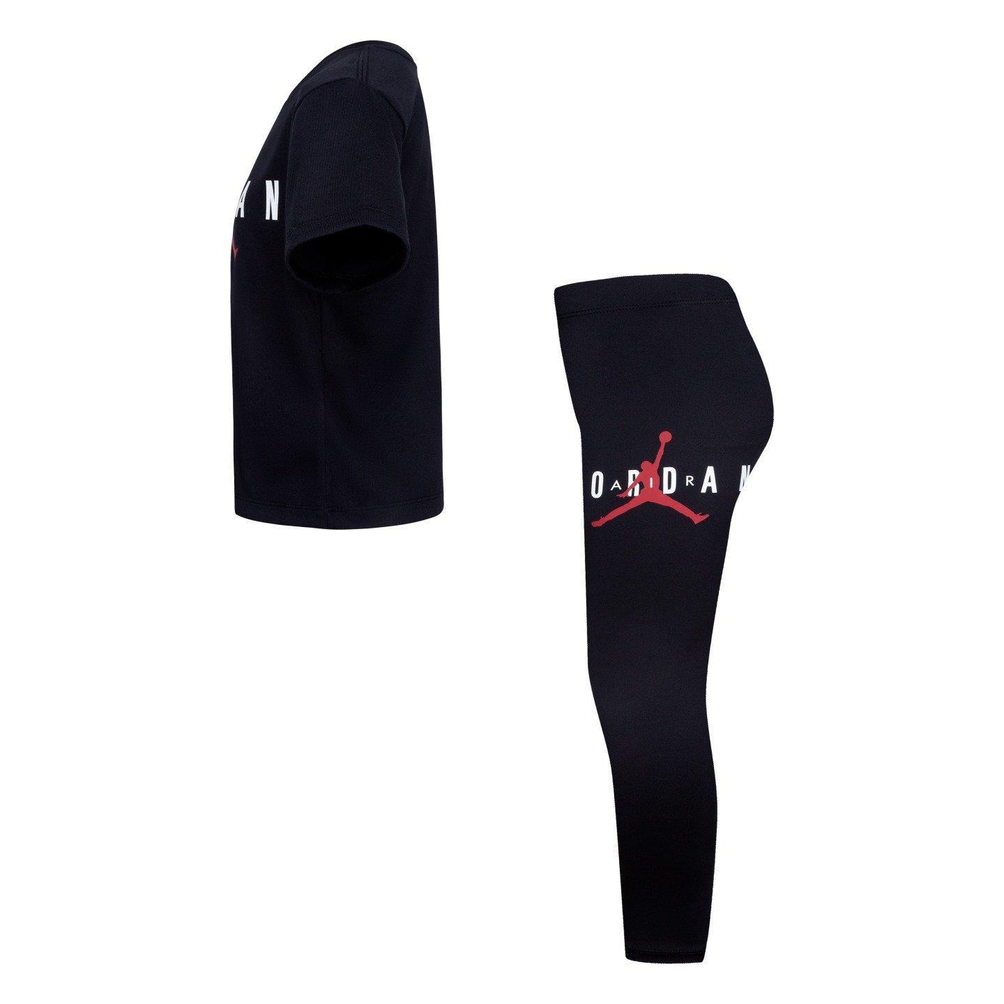 Air Jordan Two Piece T Shirt and Leggings Infant Girls