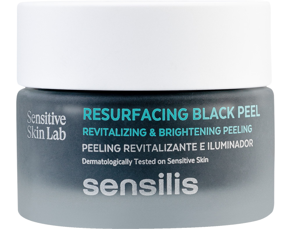CREME ESFOLIANTE SENSILIS RESURFACING BLACK PEEL 50G