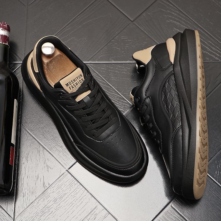 Mr Ozera - Platform Paneel Sneakers