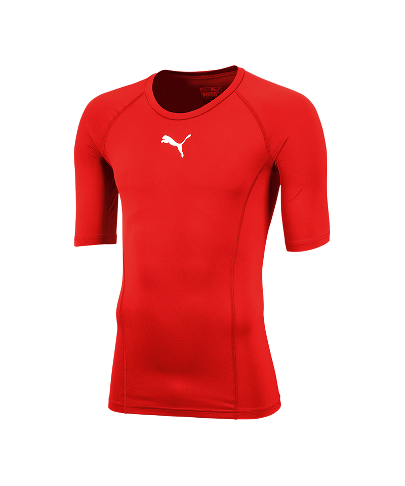 PUMA LIGA Baselayer Shortsleeve Rot F01
