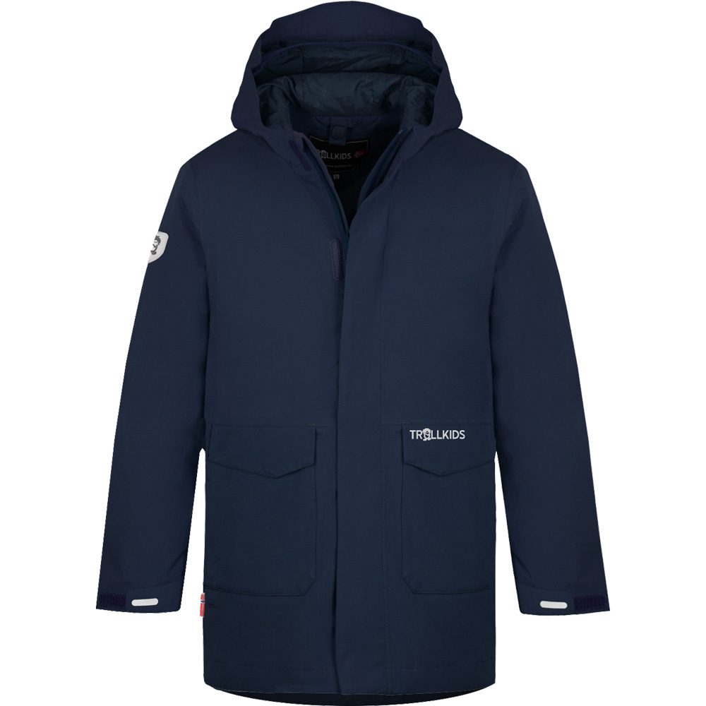 Trollkids Laksefjord 3in1 Doppeljacke Kinder navy