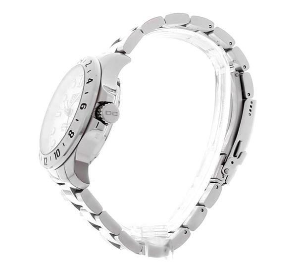 Depth Charge Stainless Steel White Dial Dive Watch