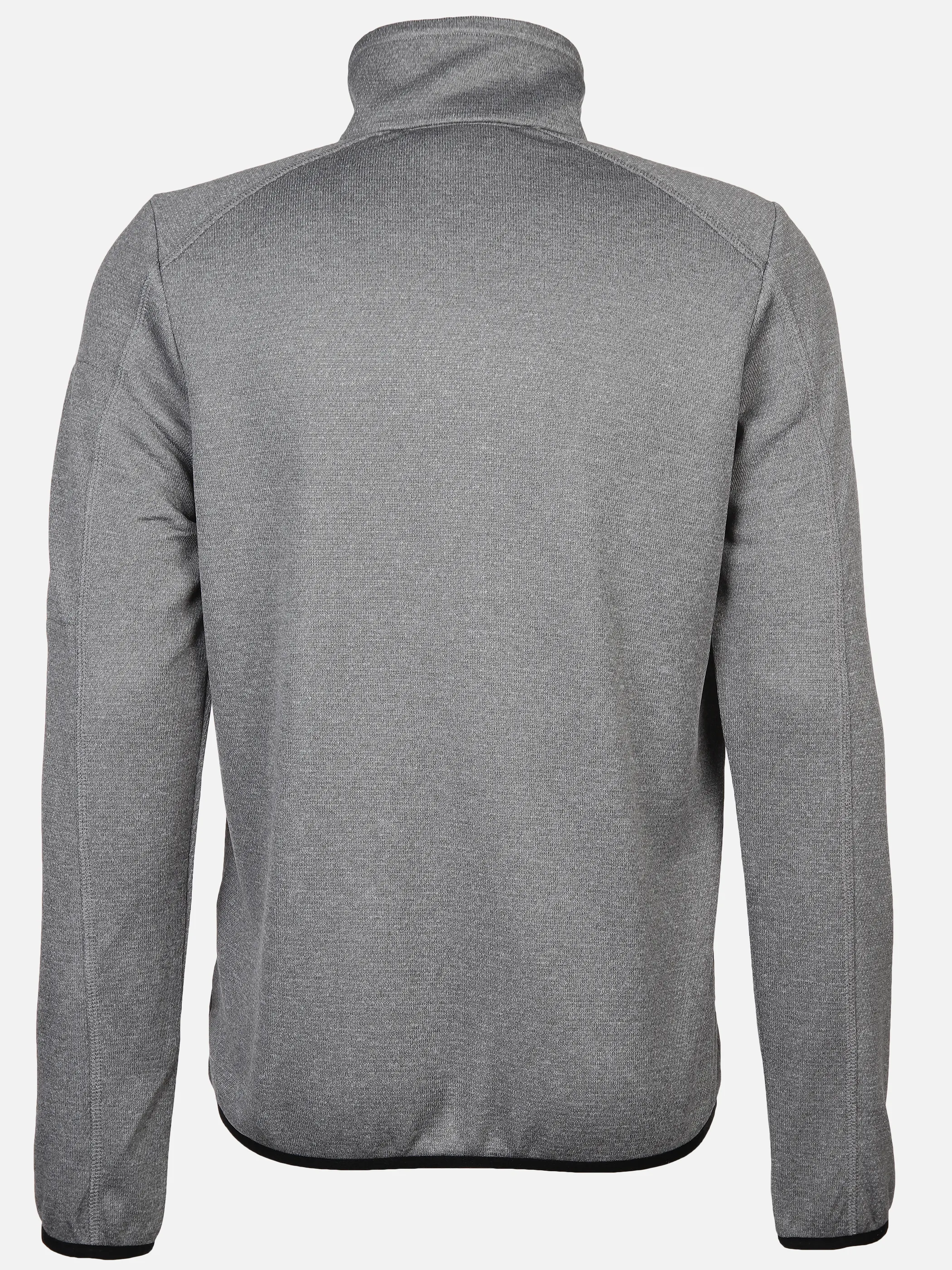 Herren Fleece Jacke mit farbigen Reißverschlüssen