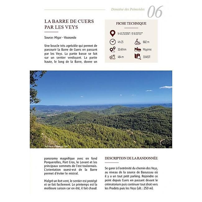 CHEMIN DES CRETES - RANDO VIN PROVENCE ET CORSE DOMAINES VITICOLES