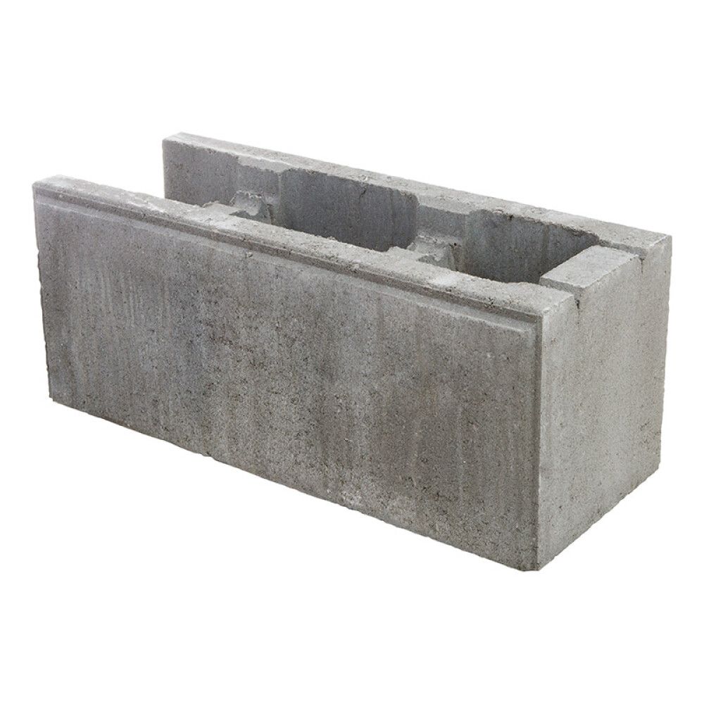 FORSKALINGSBLOKK AALTVEDT ENDE 50X20X20CM GRÅ