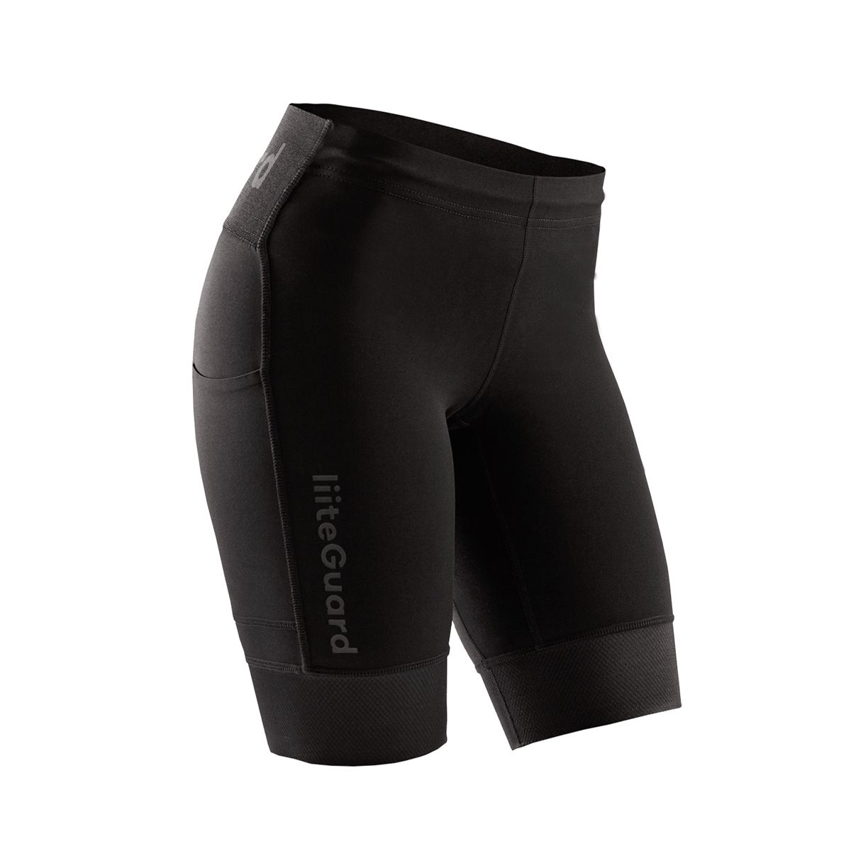 liiteguard glu tech infinity korte traeningstights dame 1140 lg1020 black