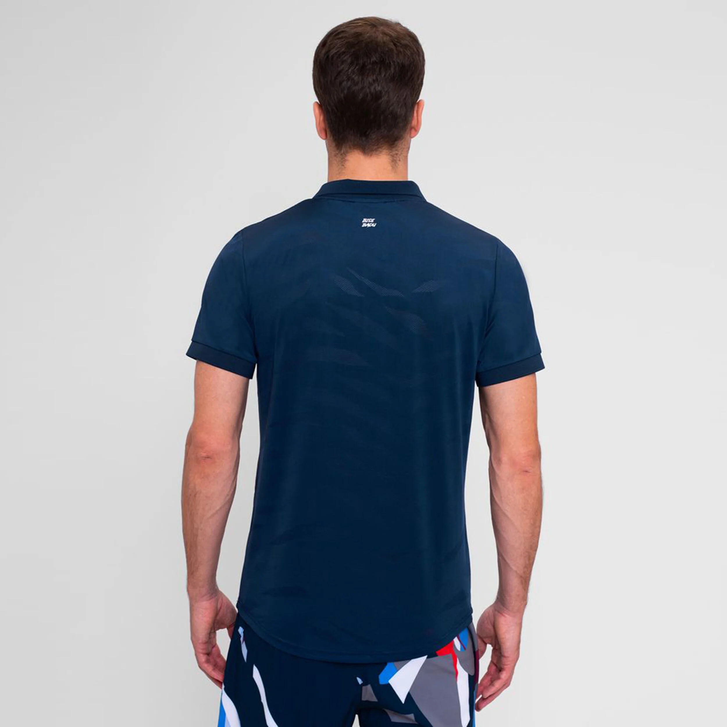 BIDI BADU New York 2024 Polo Hommes - Bleu Foncé , Multicouleur