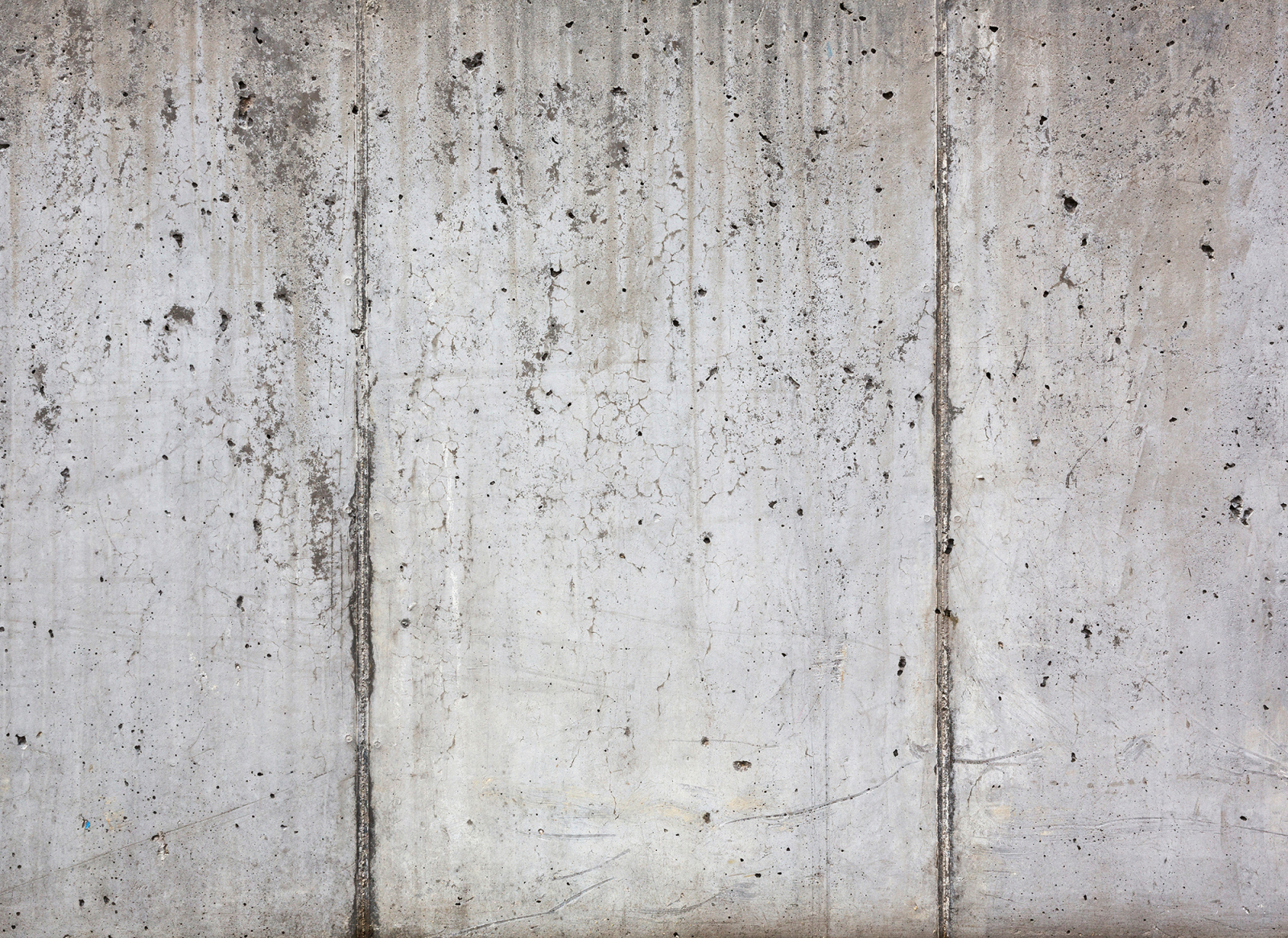 Fototapete DESIGNWALLS - grau-schwarz - Beton - 2,55 Meter