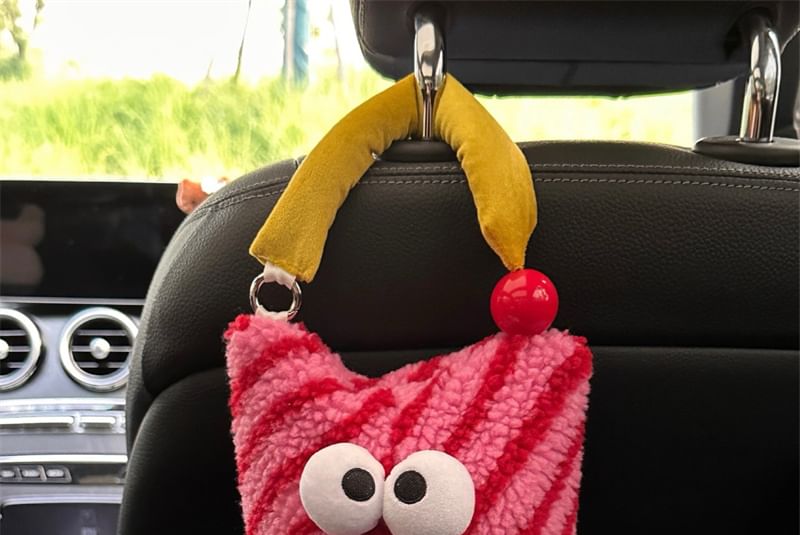Olsin - Gestreepte Cartoon Chenille Auto Hangende Tissuehoes