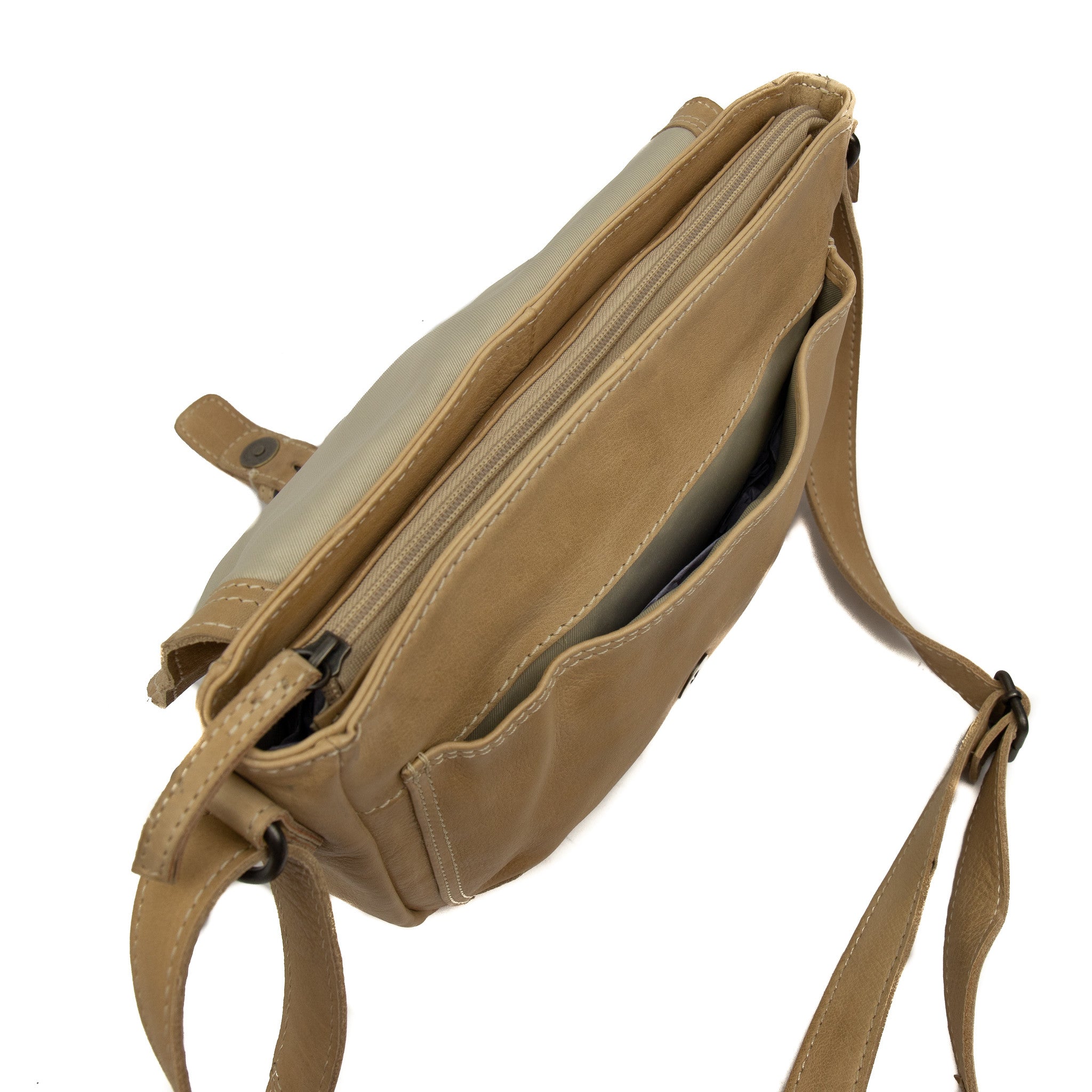 Schoudertasje 'Mattea' beige Beige