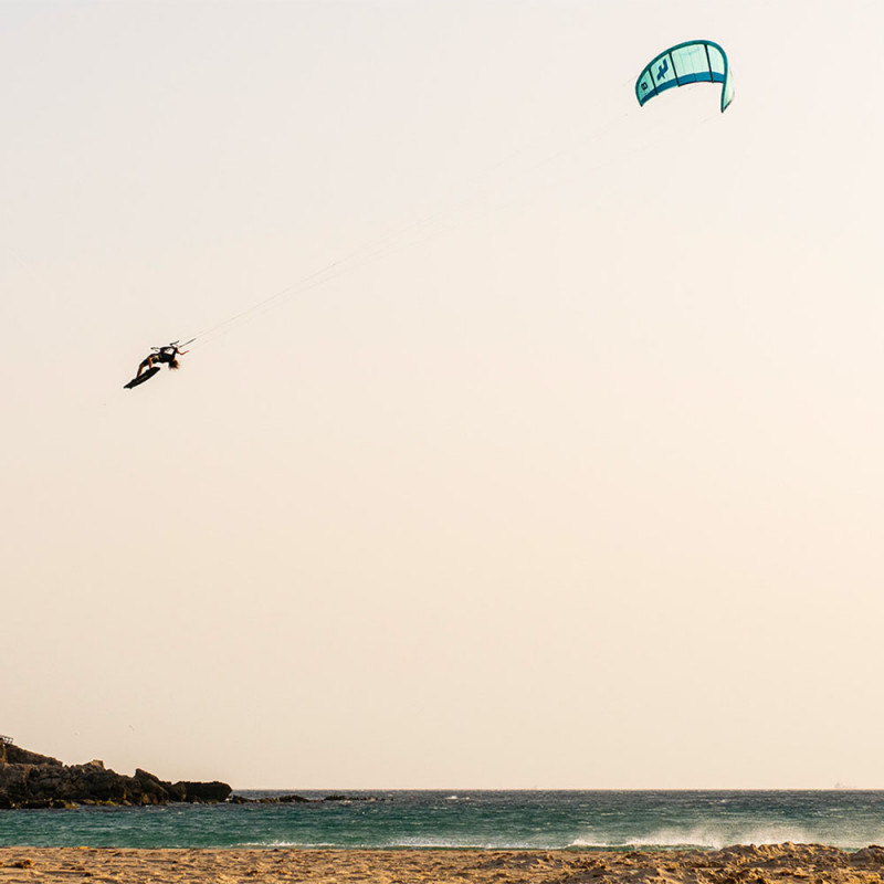 AILE DE KITESURF F-ONE TRIGGER V1 GLACIER/ABYSS