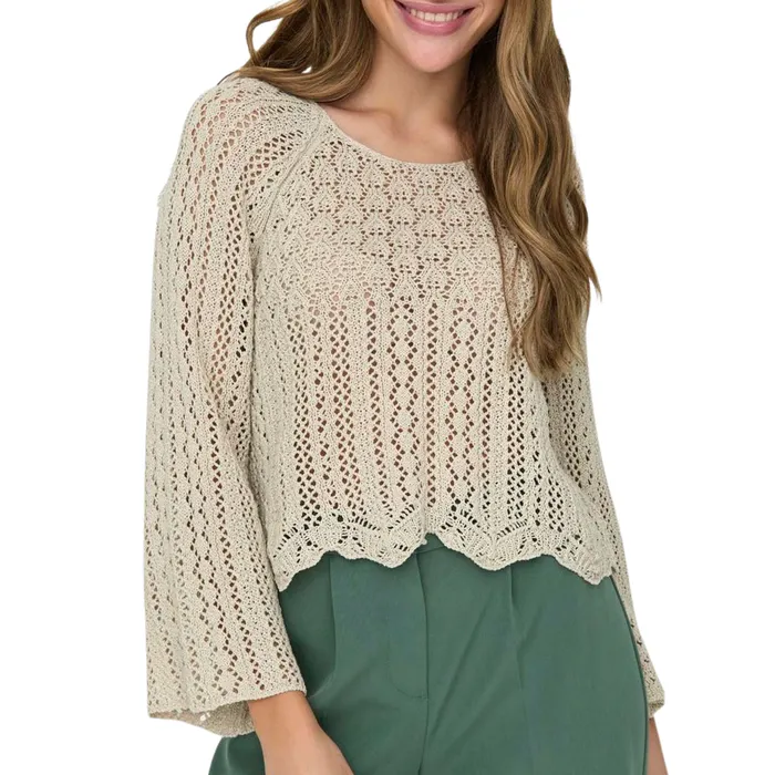 Only Nola Life 3/4 Knit Trui Dames