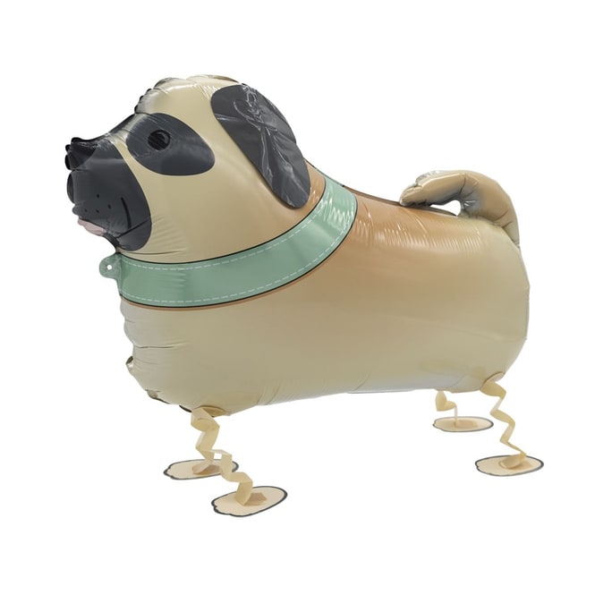 Walking Ballon - Folienballon - Hund - ca. 59 x 42 cm