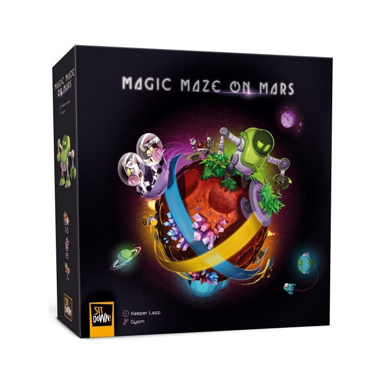 Magic Maze on Mars