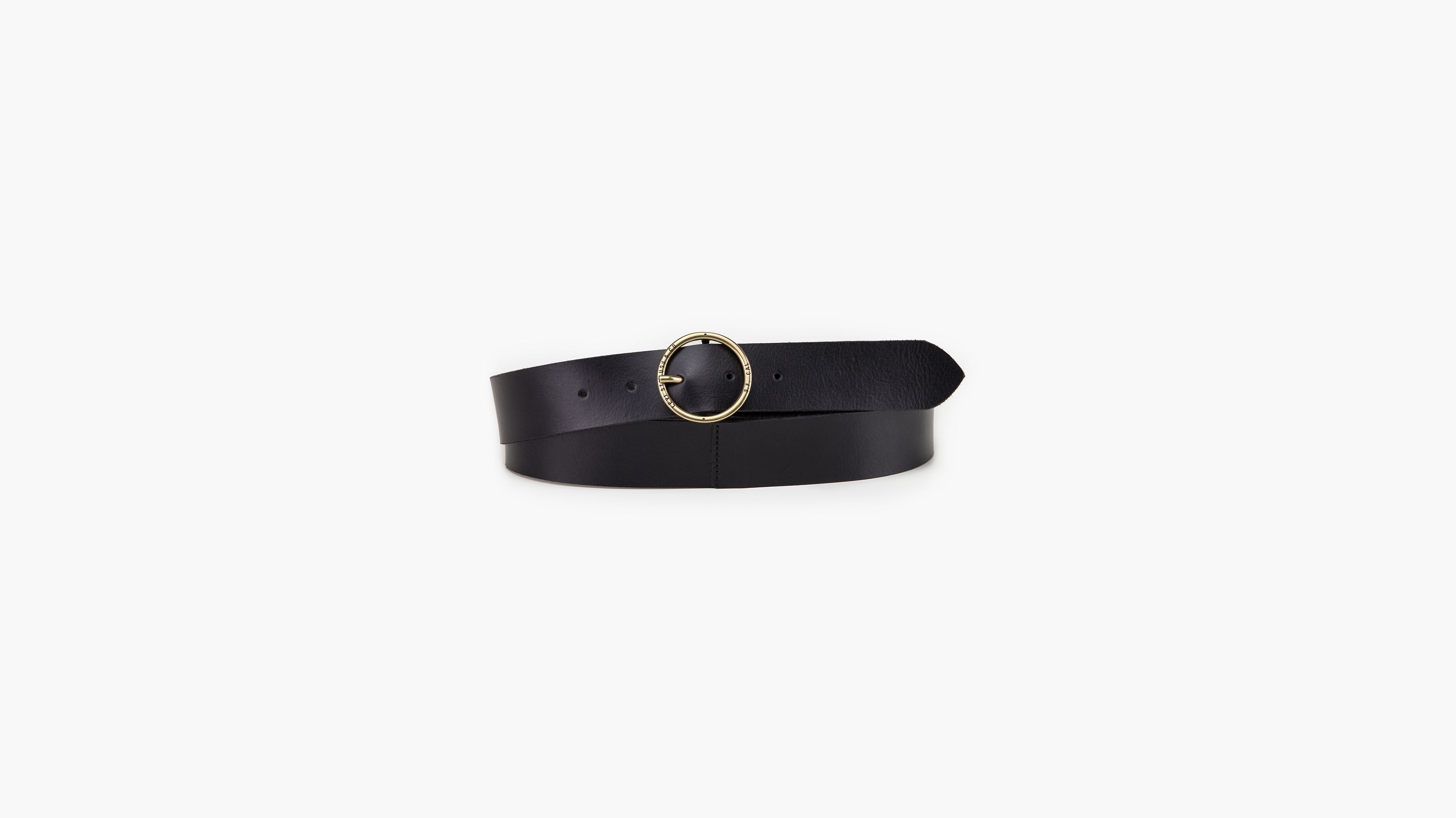Ceinture Athena (Grandes tailles) - Stonewashed Black - Noir