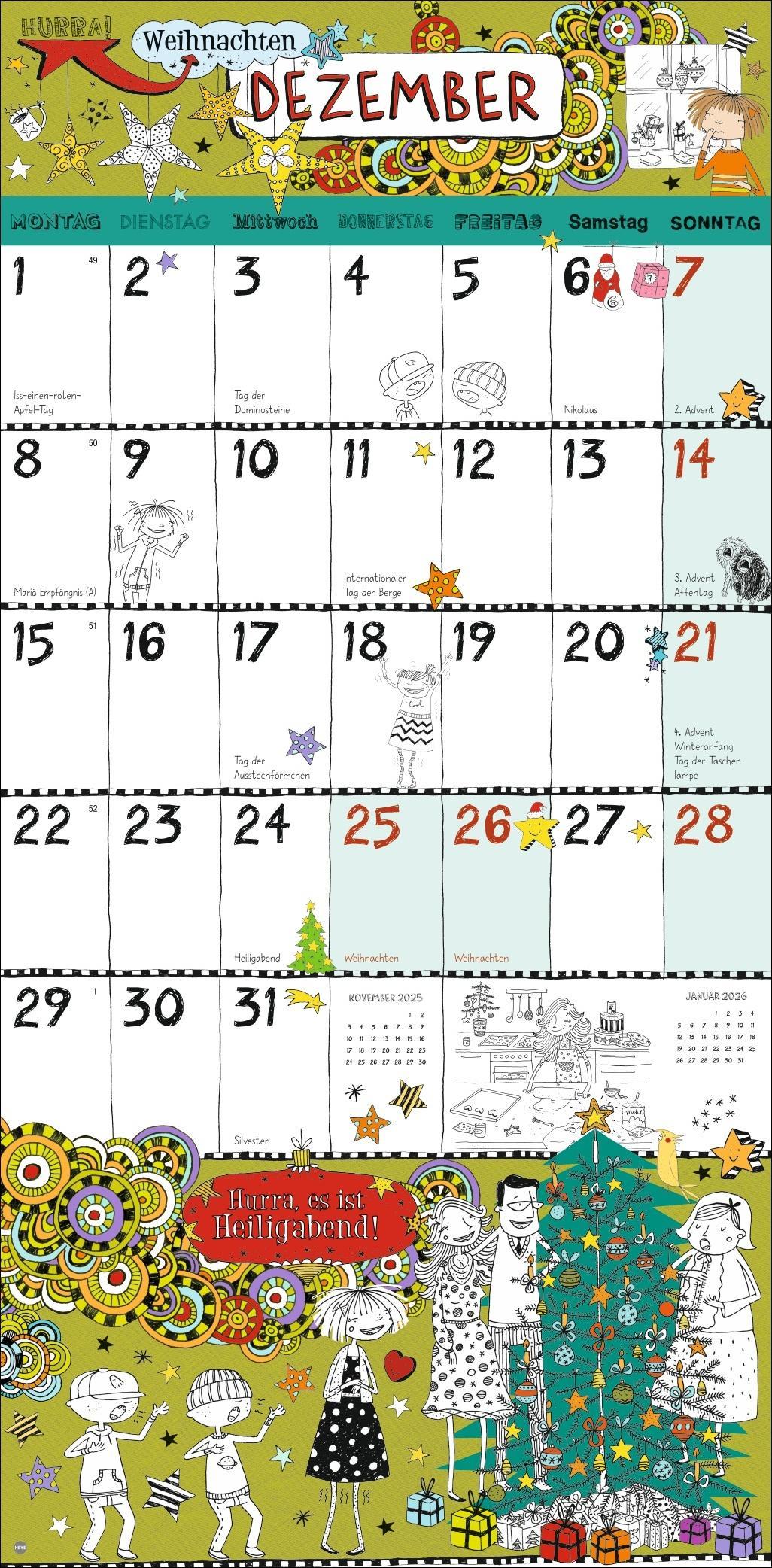 Lotta-Leben Broschurkalender 2025