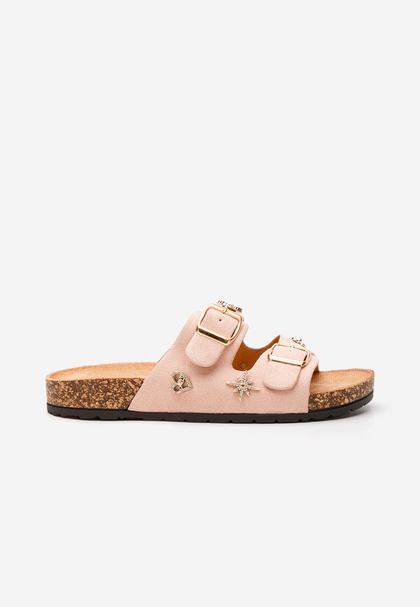 Mules femme roses Moonie