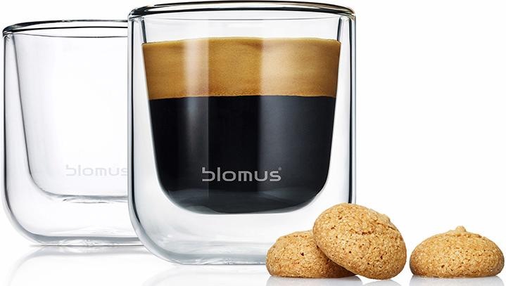 BLOMUS Espressoglas »NERO« Doppelwandig, 2-teilig