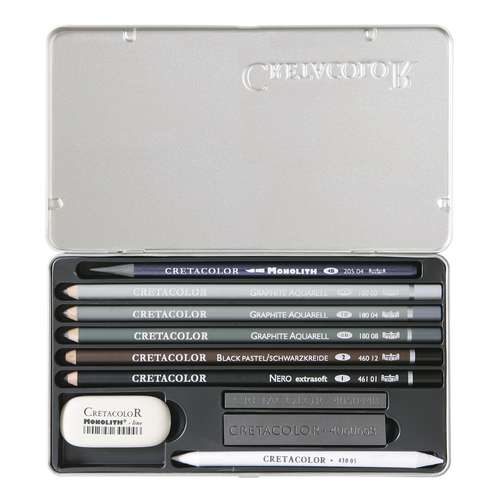 CRETACOLOR® Artino Graphite Basis-Zeichenset