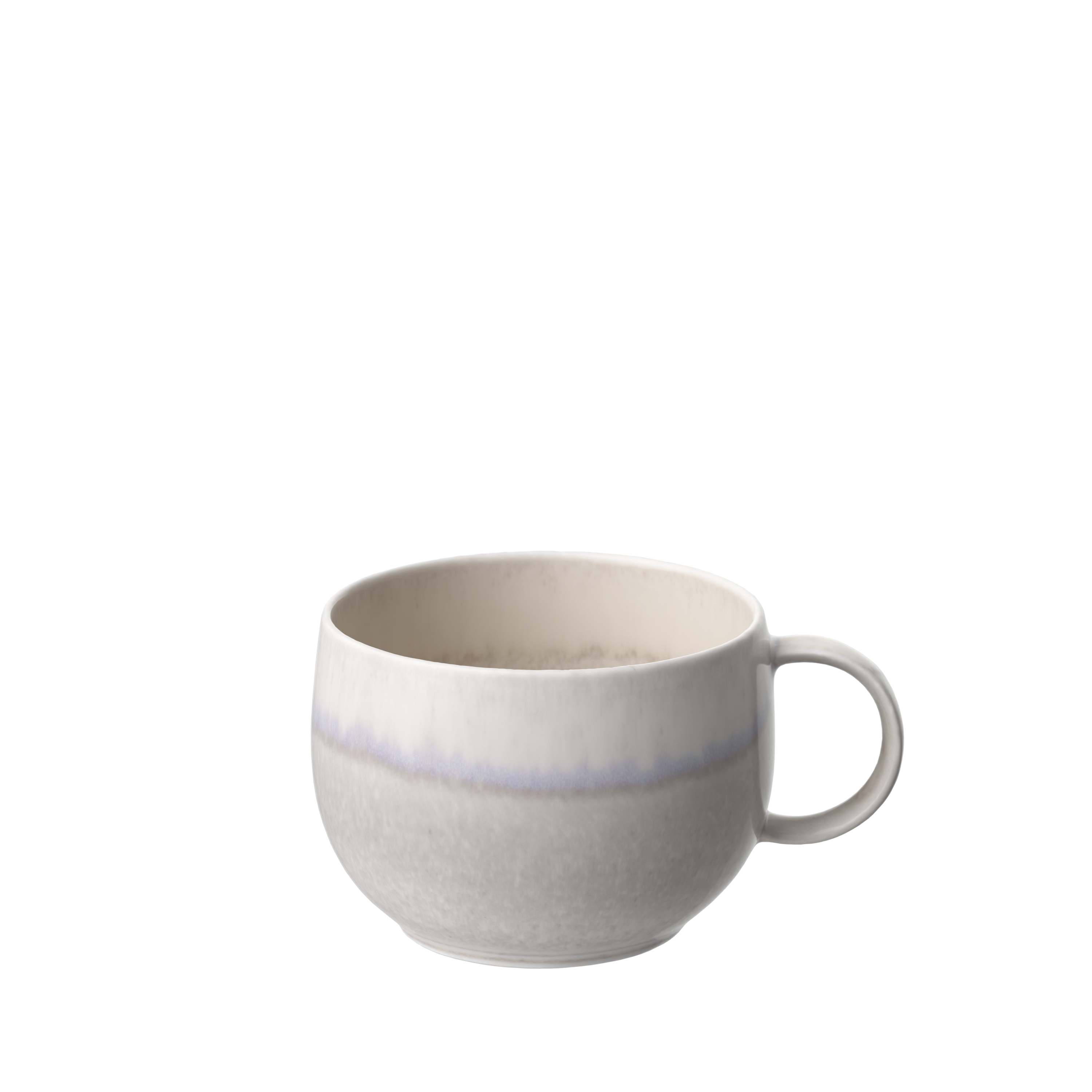 Perlemor Coffee cup Beige, 6.5 oz, Premium Porcelain