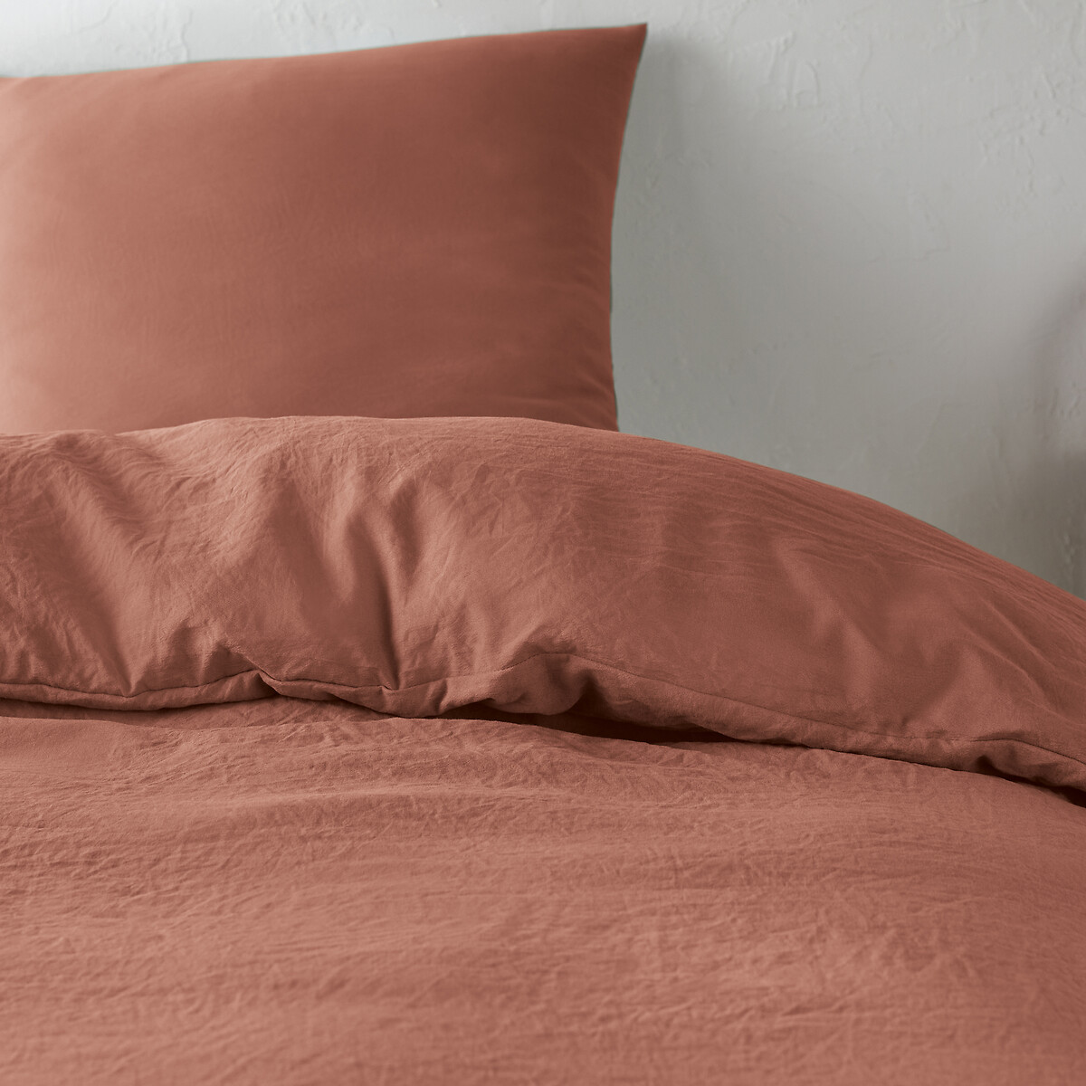 LA REDOUTE INTERIEURS<br>Conjunto de cama infantil, microfibra reciclada e lavada