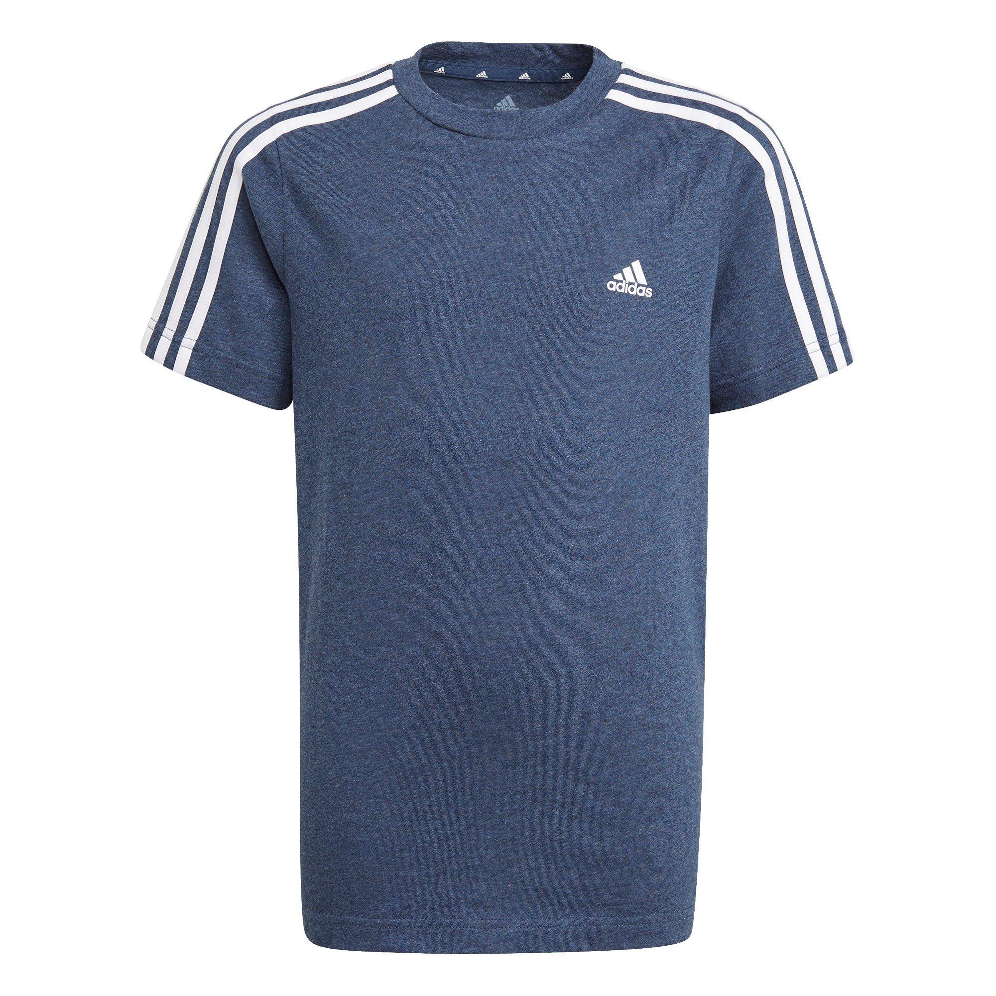 adidas 3 Stripe Essentials T-Shirt Junior