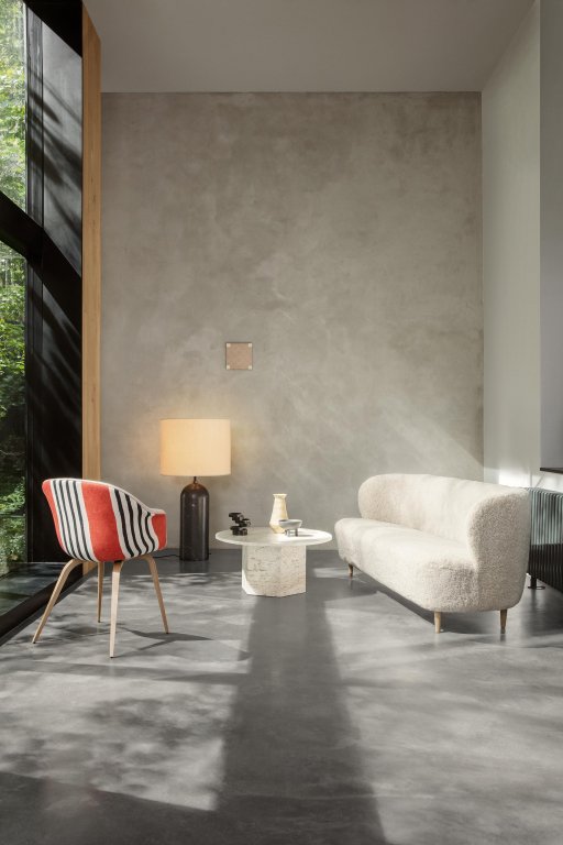 Gubi Stay sofa oval 240 Belsuede-012 groen