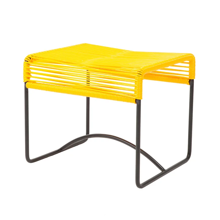 Acapulco Design - Acapulco Hocker, mango / schwarz