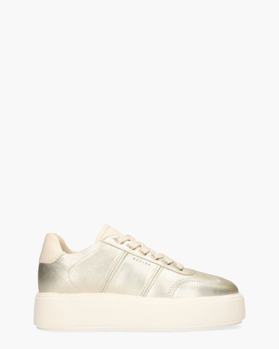 Nubikk Elise Wing Goud Damessneakers