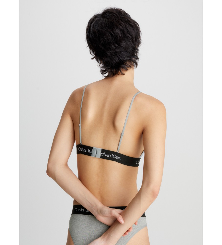 Sutiã Triângulo Calvin Klein CK96 Cinza