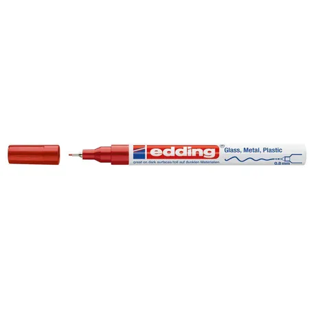 edding 780 Glanzlackmarker, 0.8mm, rot