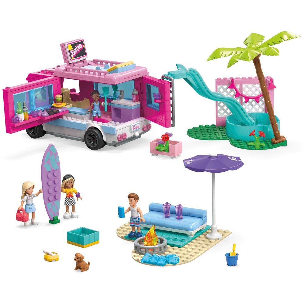 Mega Barbie Traum-Camper Abenteuer Bauset