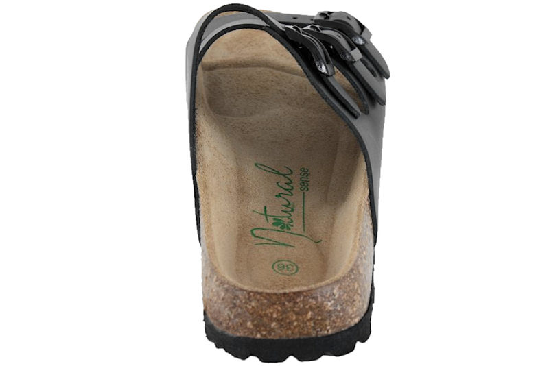 NATURAL SENSE SLENTERS I SORT BIRKO-FLOR