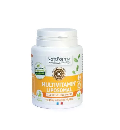 Multivitamin Liposomal Nat&Form - 60 Gélules