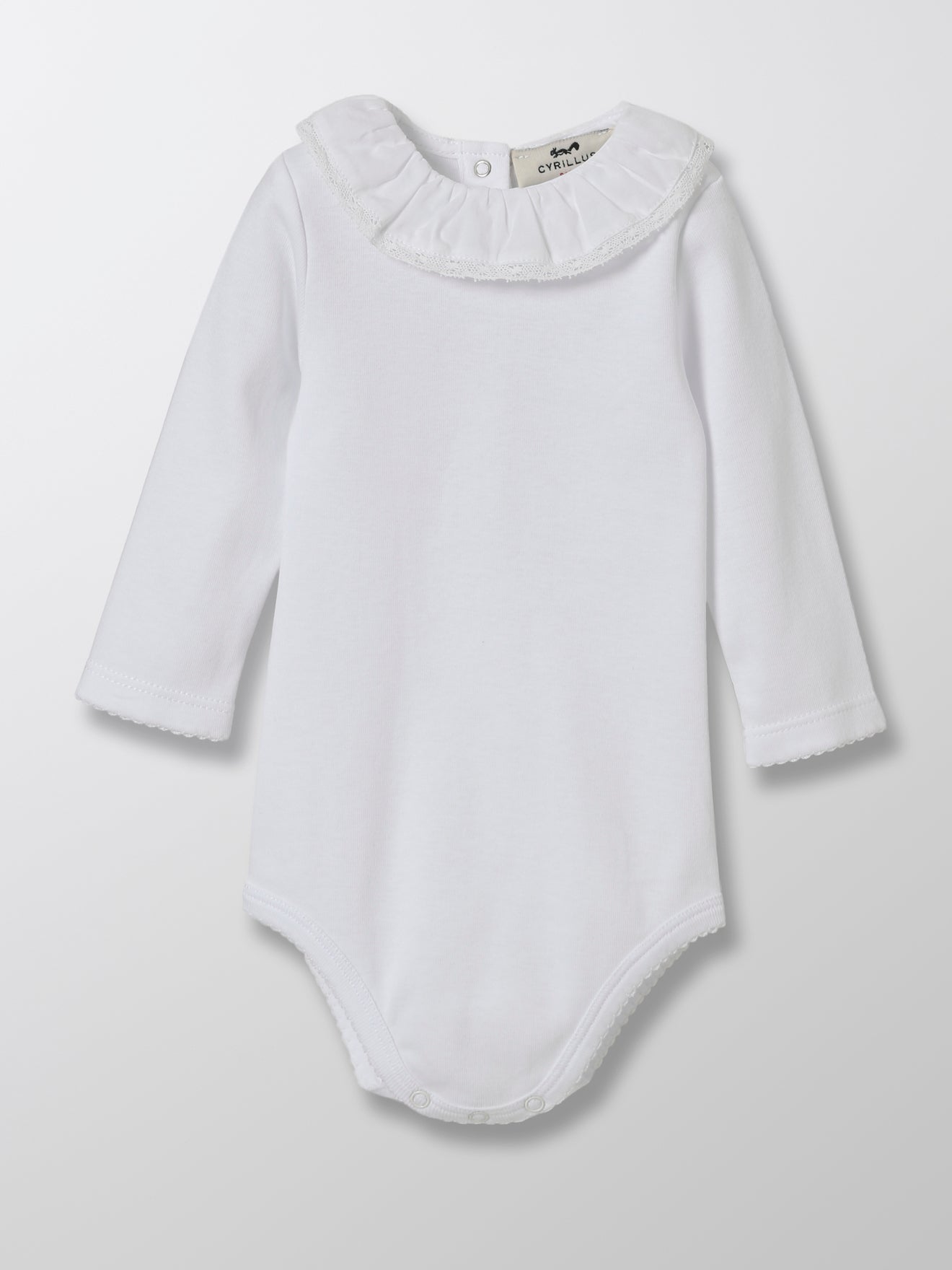 Body col pierrot bébé - Coton bio