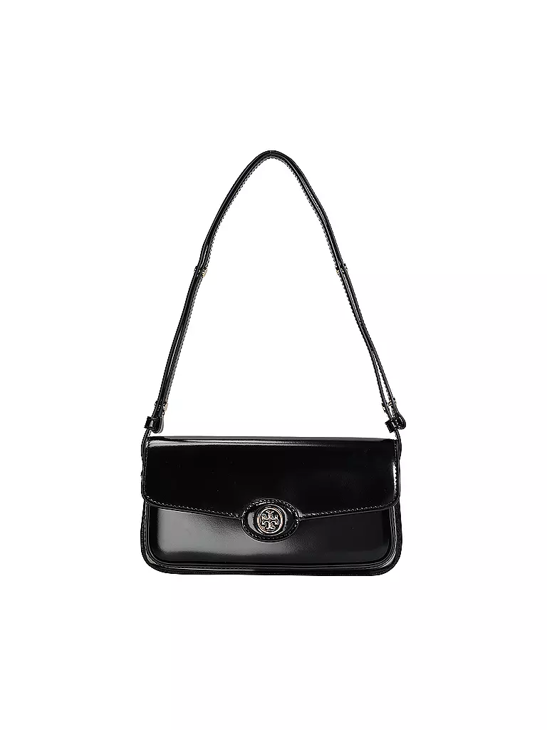 TORY BURCH Ledertasche - Mini Bag ROBINSON SPAZZOLATO schwarz