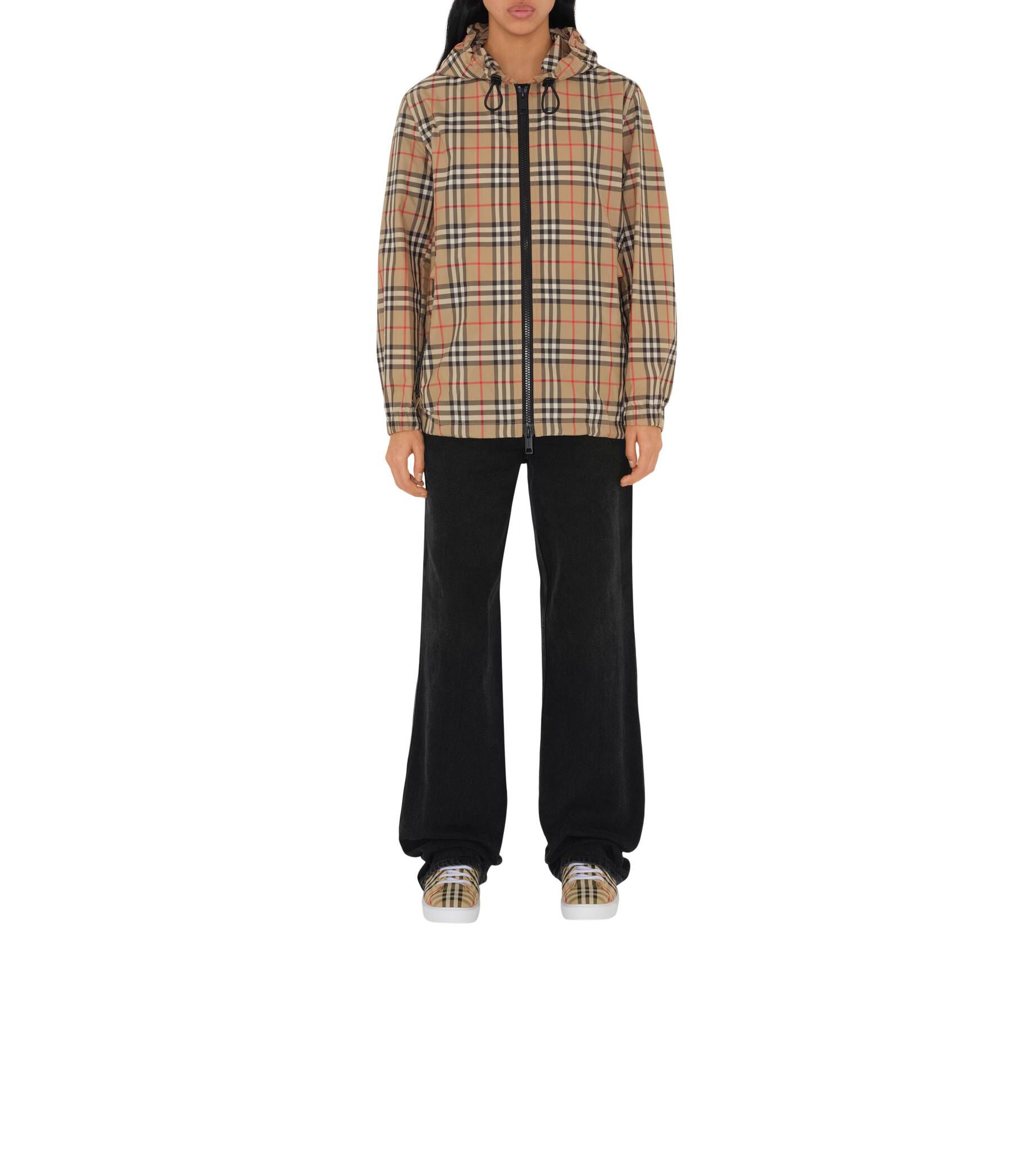 Burberry| Damen Jacke mit Kapuze EVERTON CHECK