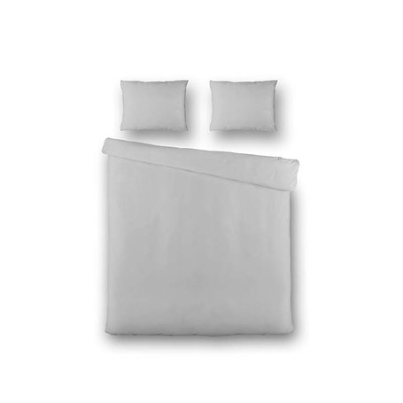 Dekbedovertrek Silk Satin - Zilvergrijs