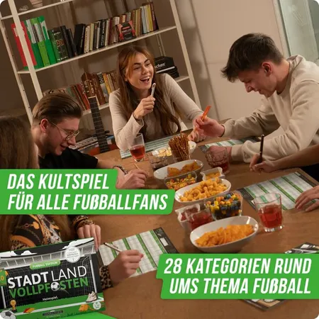 Denkriesen Stadt Land Vollpfosten - Fußball Edition 