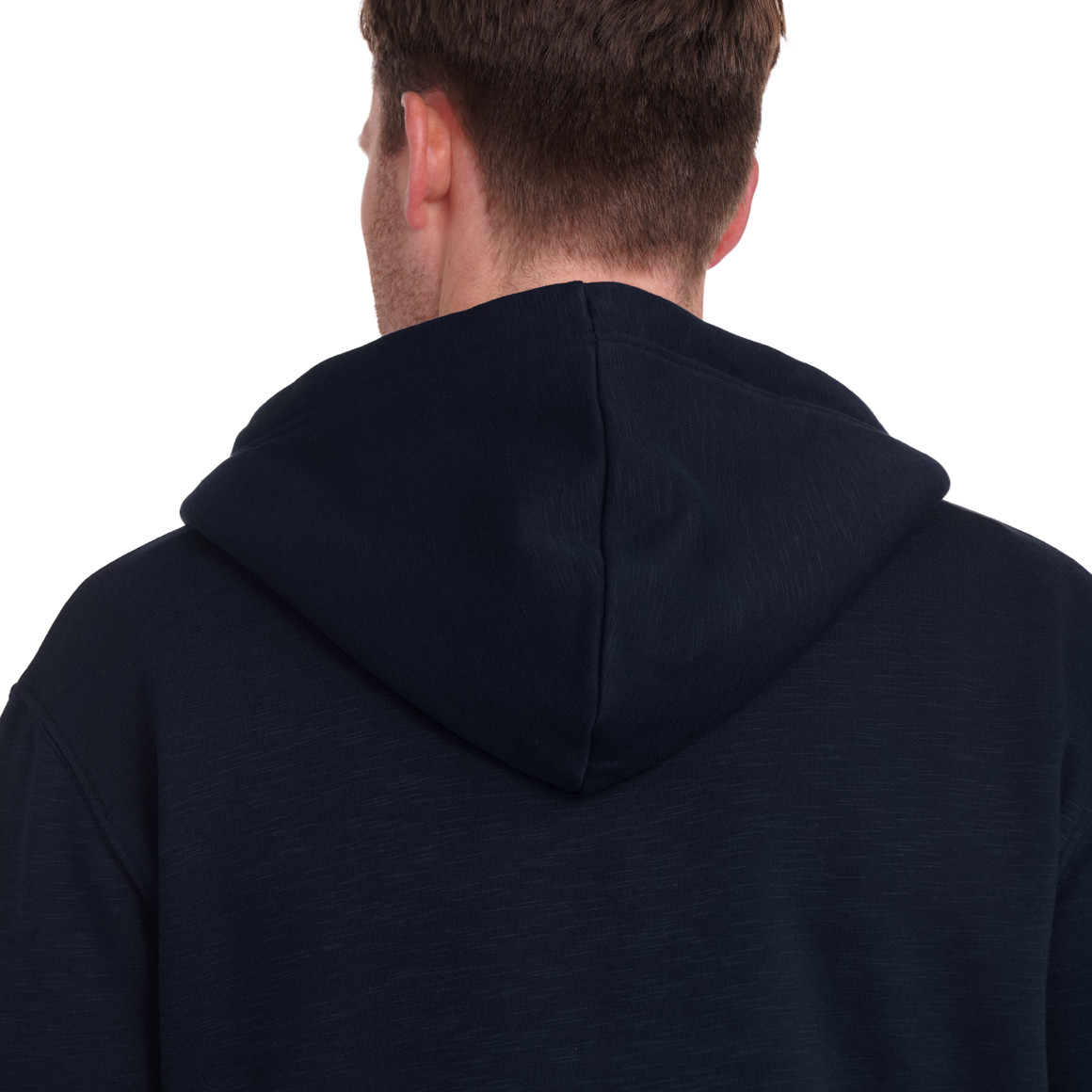 VanVaan Denim Herren Sweatjacke aus Flammgarn dunkelblau