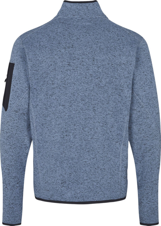 H2O Melvin Knit fleecetrøje Blå