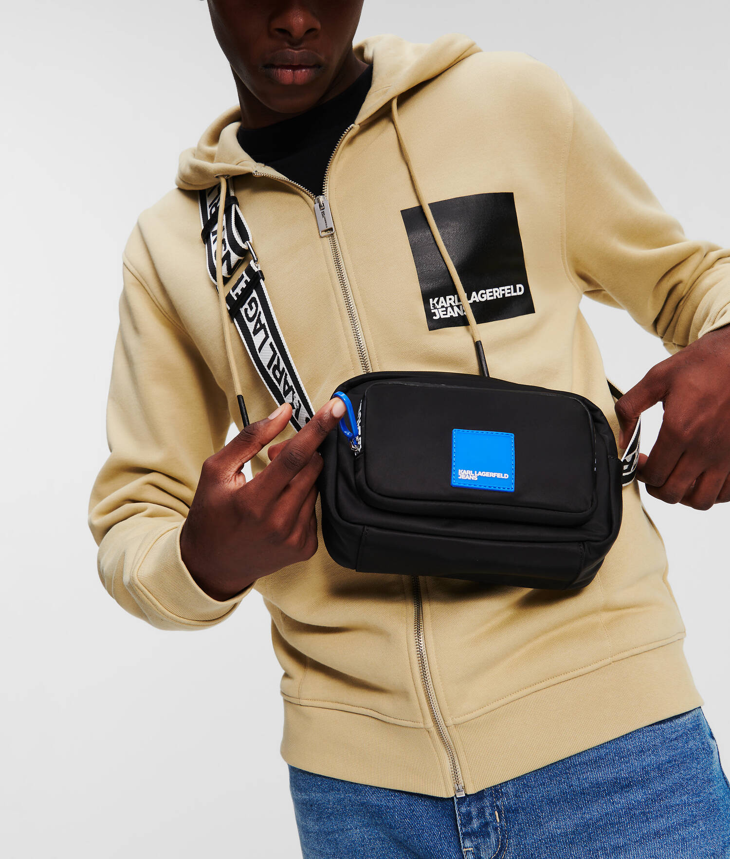 Grand sac à bandoulière KLJ