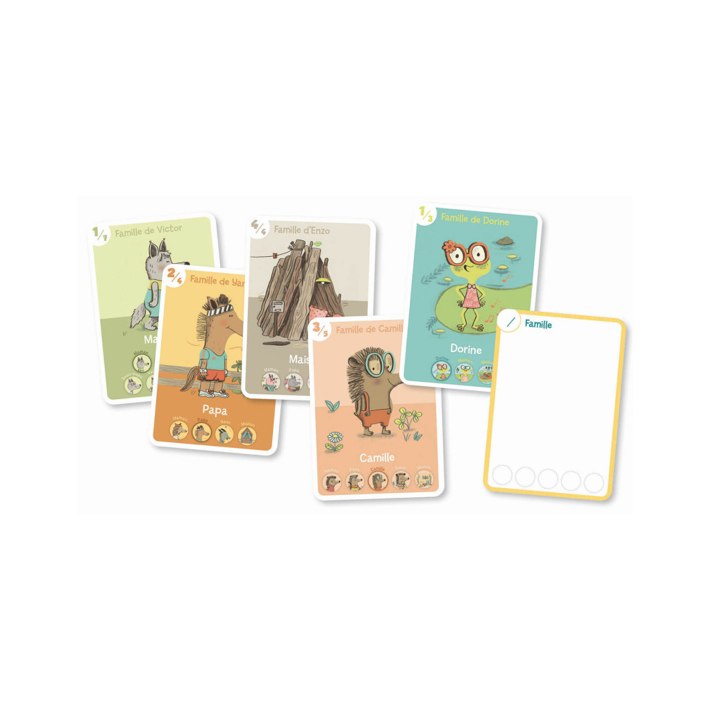 Jeu de 7 Familles - Toutes différentes ! - Jeu de cartes