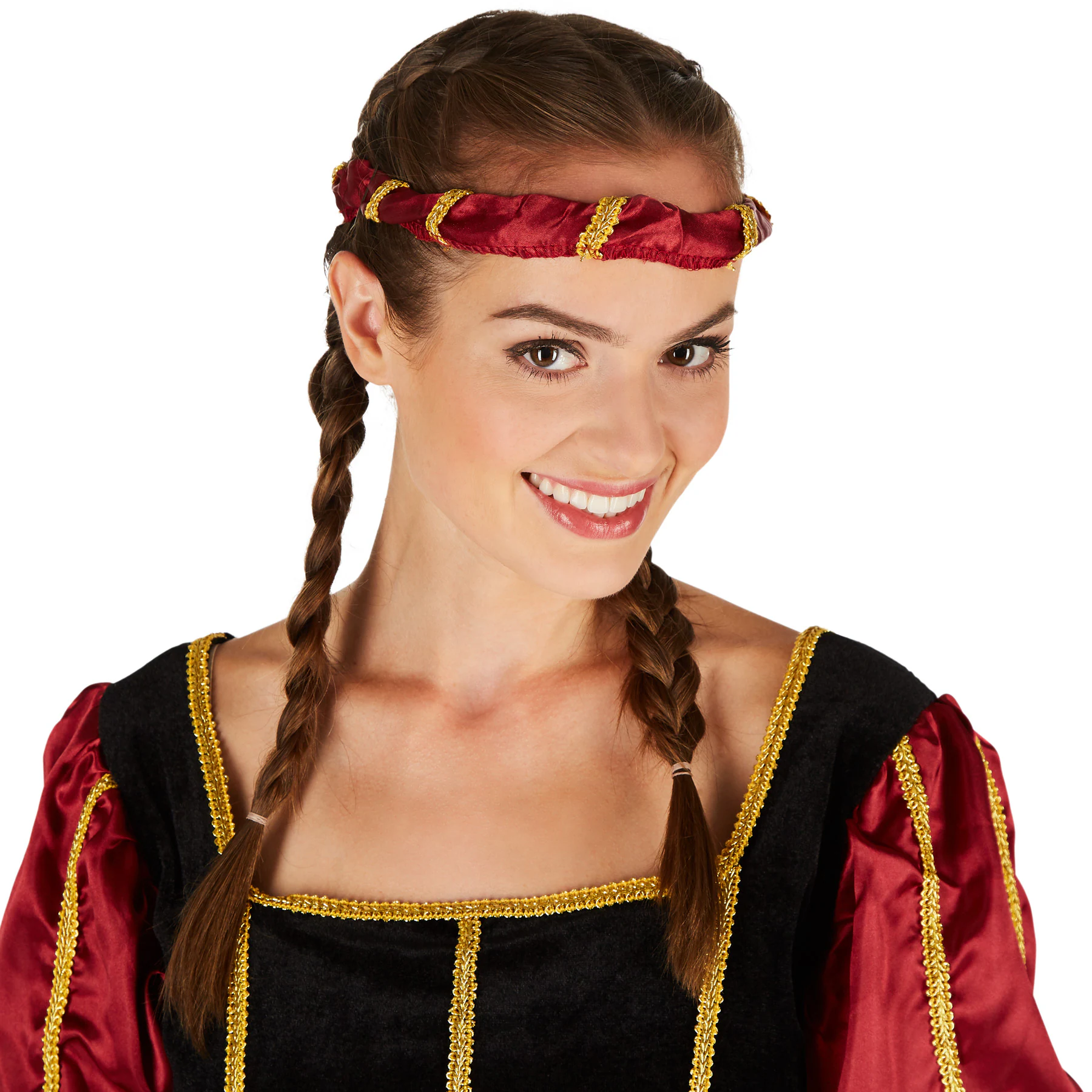 tectake® Frauenkostüm Burgdame