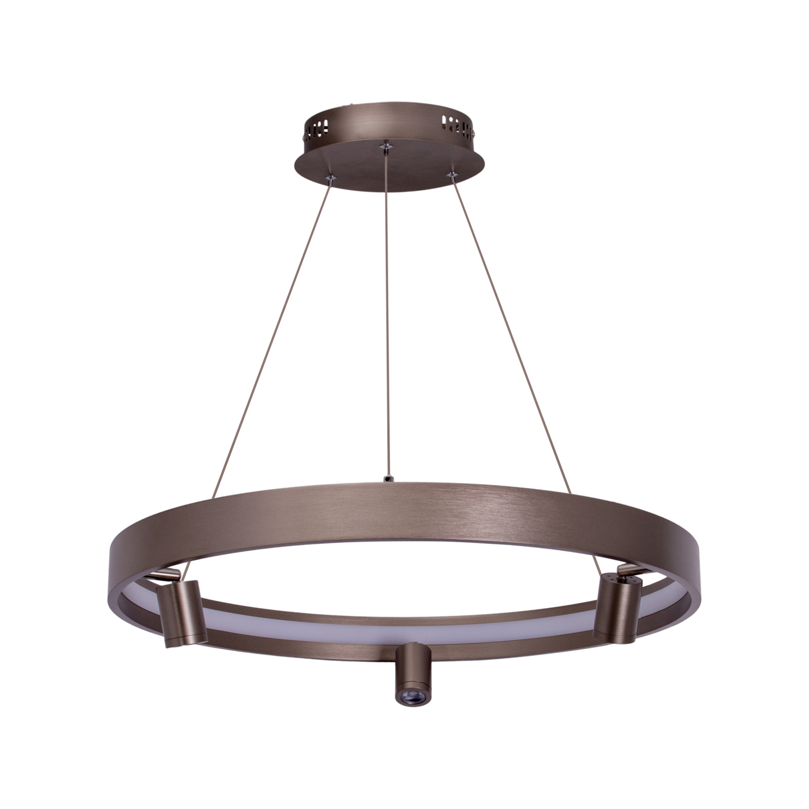 LED-Pendelleuchte TRISTAN - Stahl - 150 cm - dimmbar
