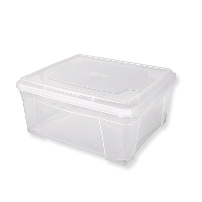 Aufbewahrungsbox - mit Deckel - transparent - 16,9 Liter