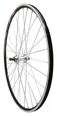 Roue route 700 elan arriere cfx noire moy alu rl 7-6v. 32t.