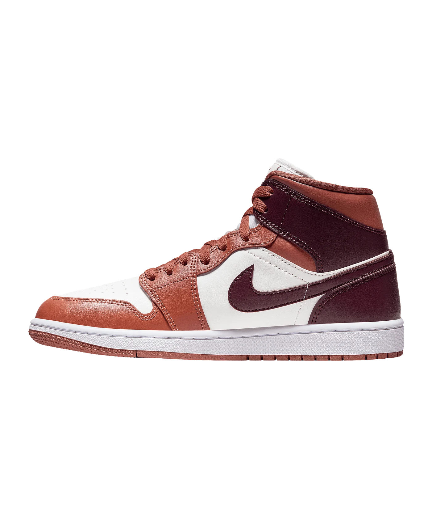 Jordan Air 1 Mid Damen Orange Blau F200